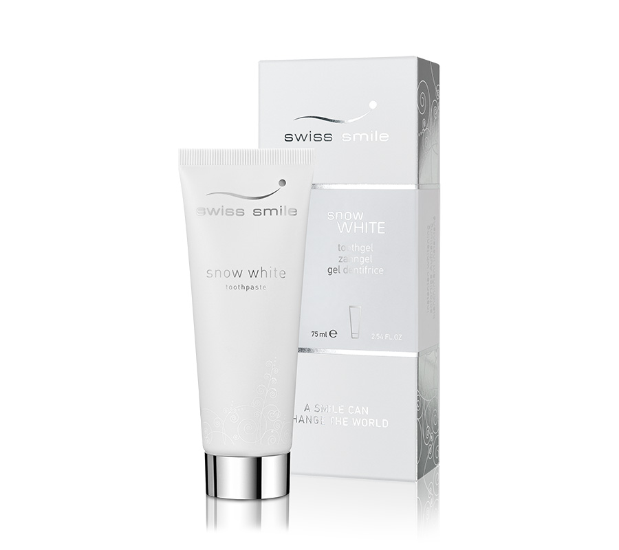 Отбеливающая зубная паста Swiss Smile "Snow White", 75 мл