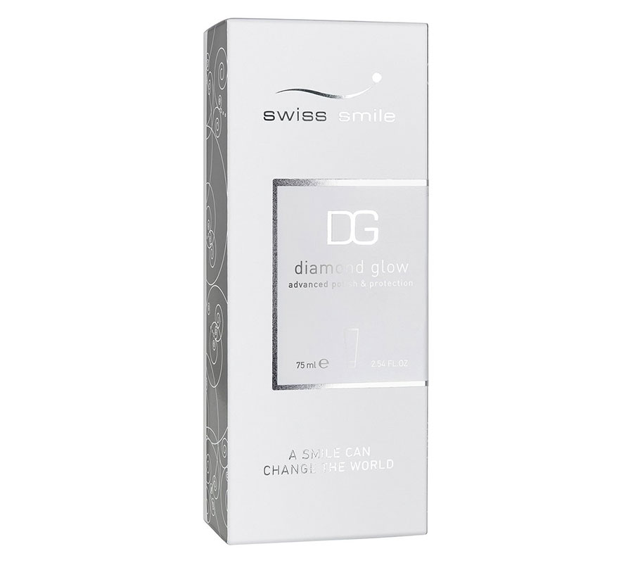 Бриллиантовая отбеливающая зубная паста Swiss Smile "Diamond Glow Brightening", 75 мл