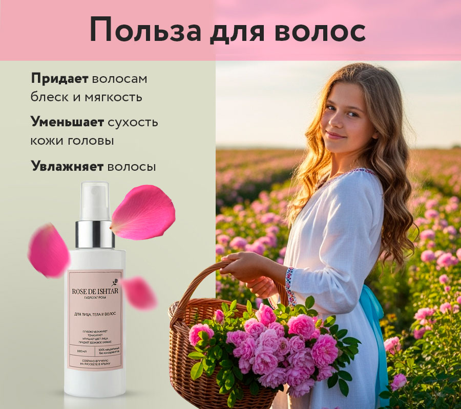 Гидролат розы