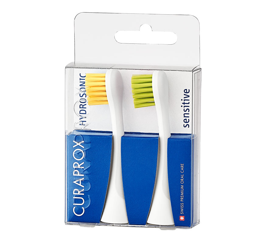 Набор насадок Hydrosonic Pro Sensitive yellow/green