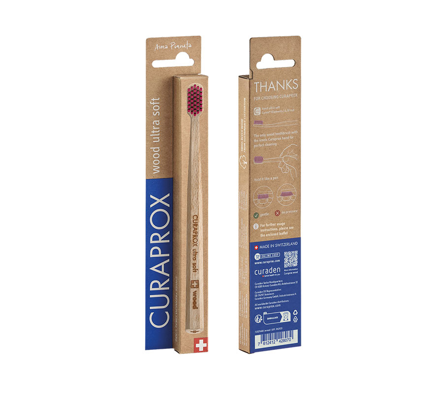 Зубная щетка Curaprox CS Wood
