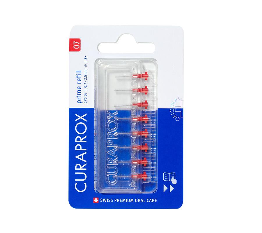 Ершик межзубный Curaprox Prime, 0.7 мм (8 шт)