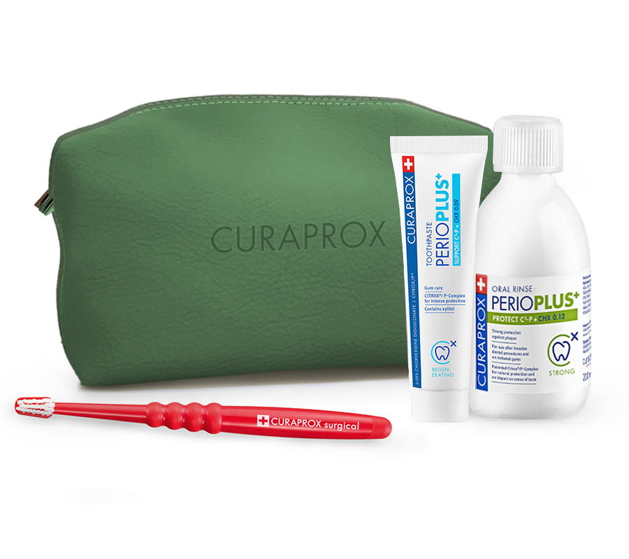 Набор хирургический Curaprox Perio Plus Protect, хлоргексидин 0,12%