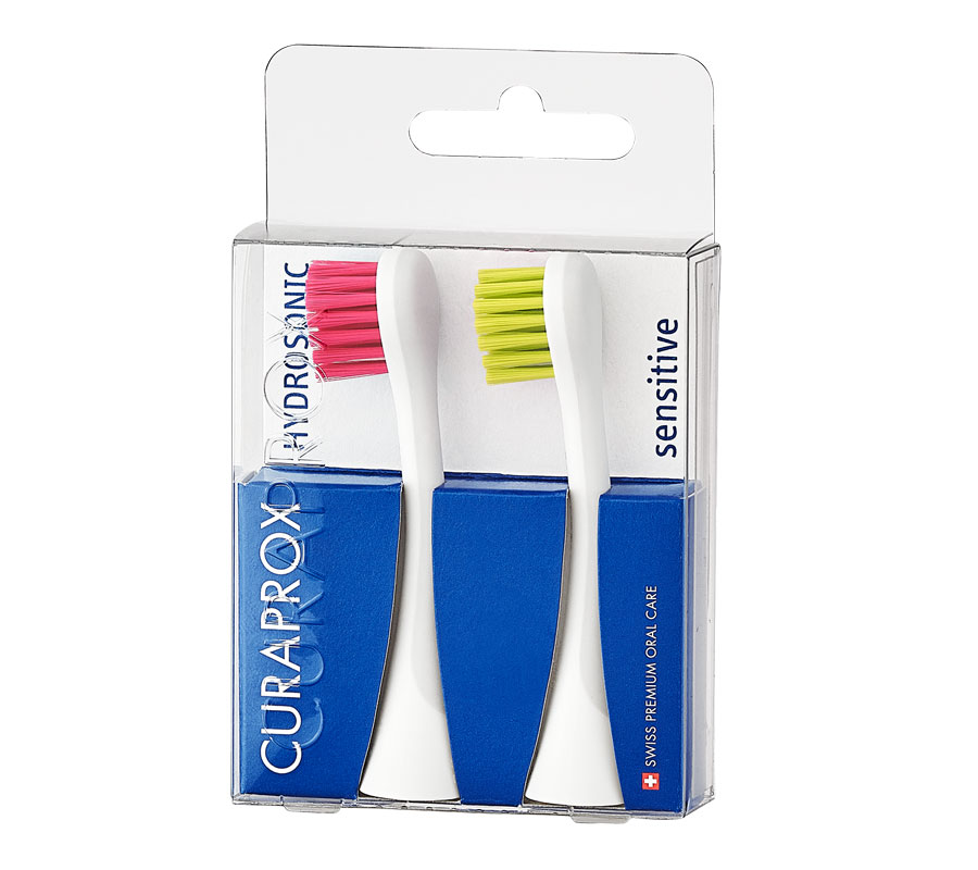 Набор насадок Hydrosonic Pro Sensitive magenta/green