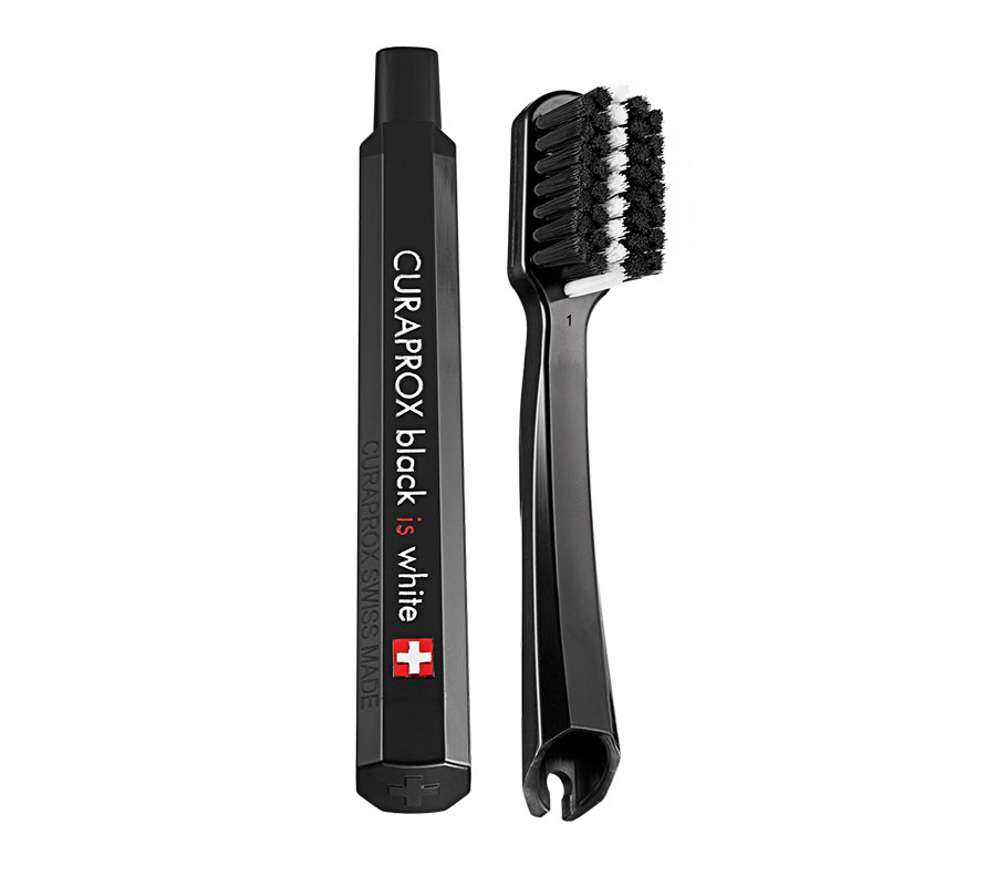 Сменные зубные щетки Curaprox (2 шт.) для дорожного набора Black Is White