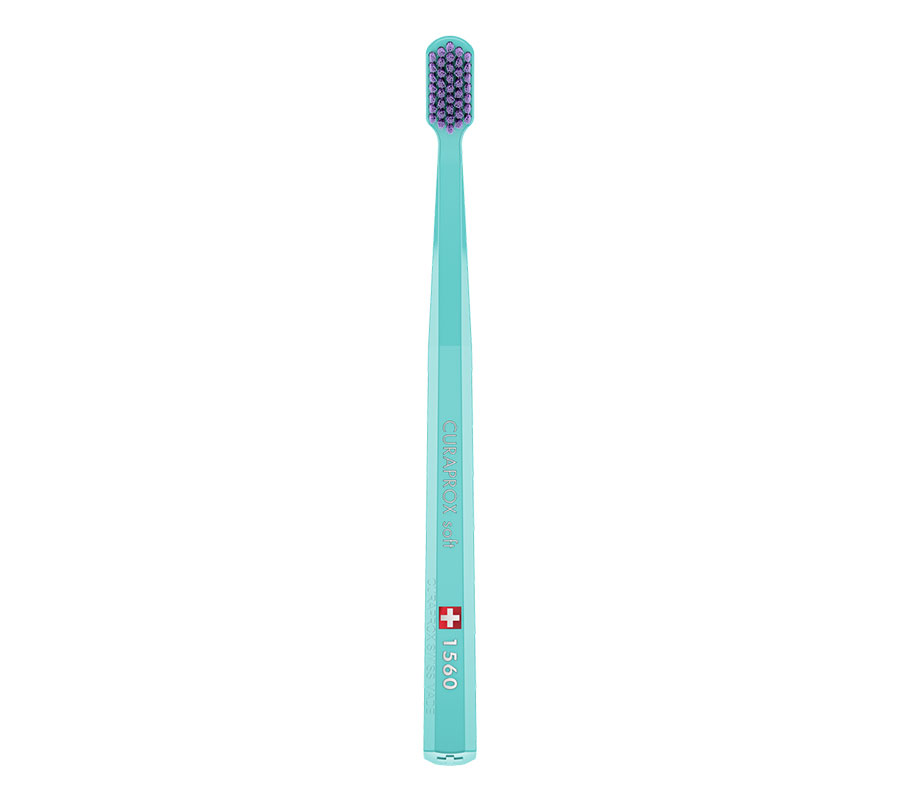 Зубная щетка Curaprox CS 1560 Soft (бирюзовая) Зубная щетка Curaprox CS 1560 Soft (бирюзовая)