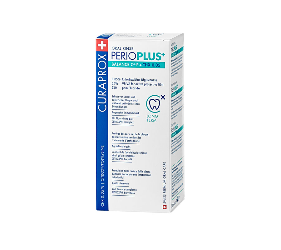 Ополаскиватель Perio Plus Balance, хлоргексидин 0,05%, (200 мл)
