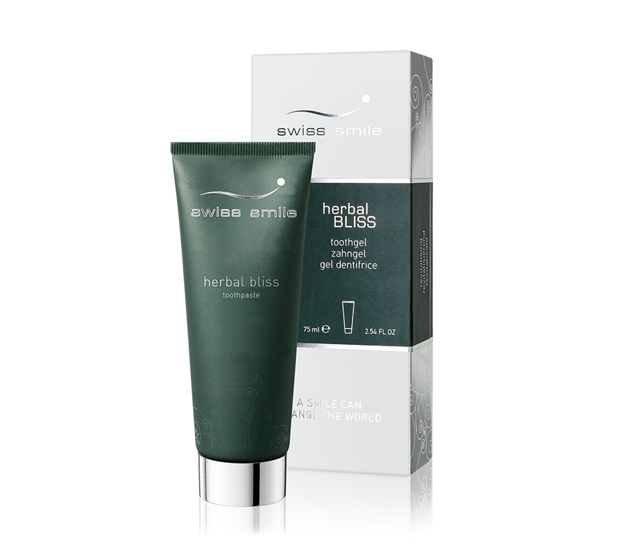 Витаминно-травяная зубная паста Swiss Smile "Herbal Bliss", 75 мл