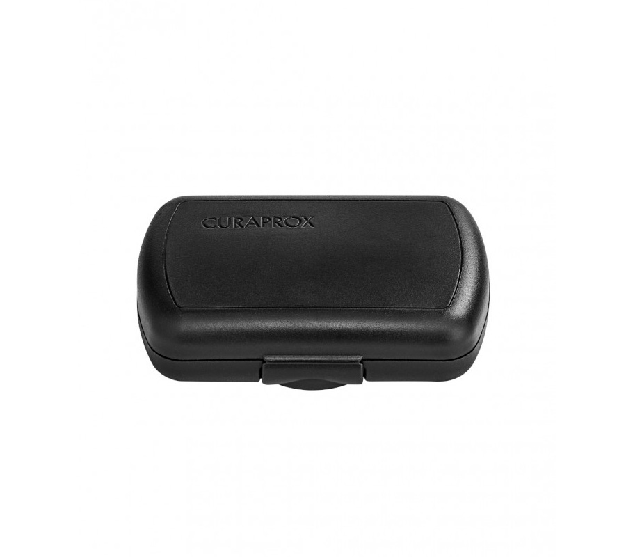 Дорожный набор Curaprox Black Is White в черном боксе