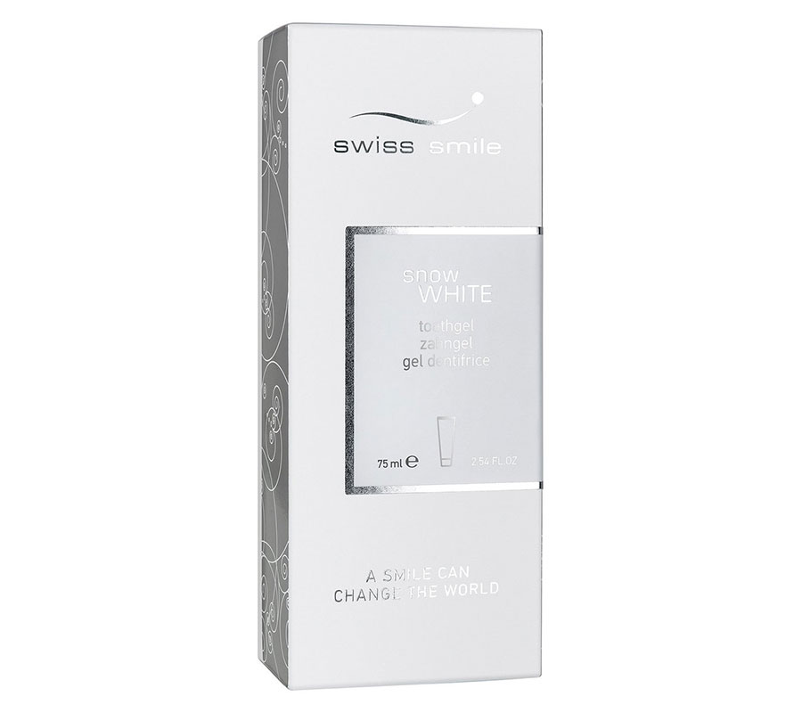 Отбеливающая зубная паста Swiss Smile "Snow White", 75 мл