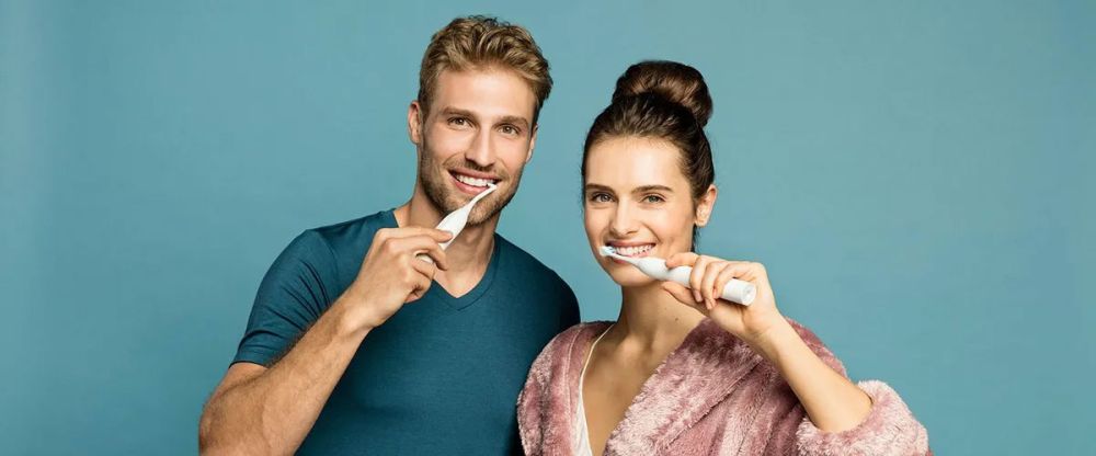 Правильная чистка зубов звуковой зубной щеткой