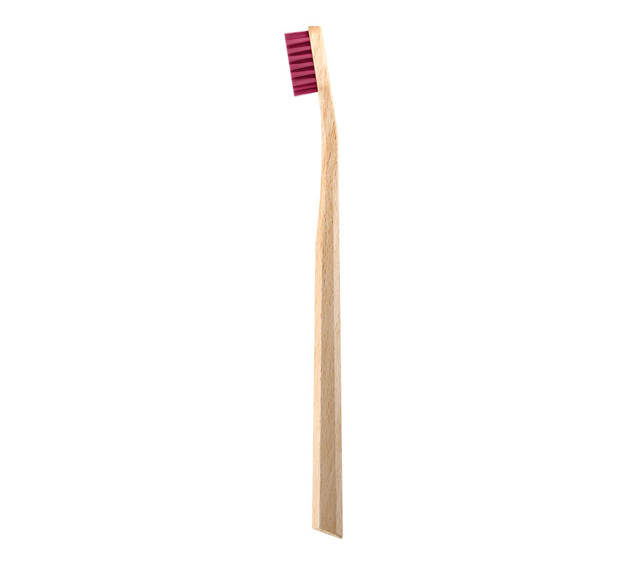 Зубная щетка Curaprox CS Wood (Бордовая)